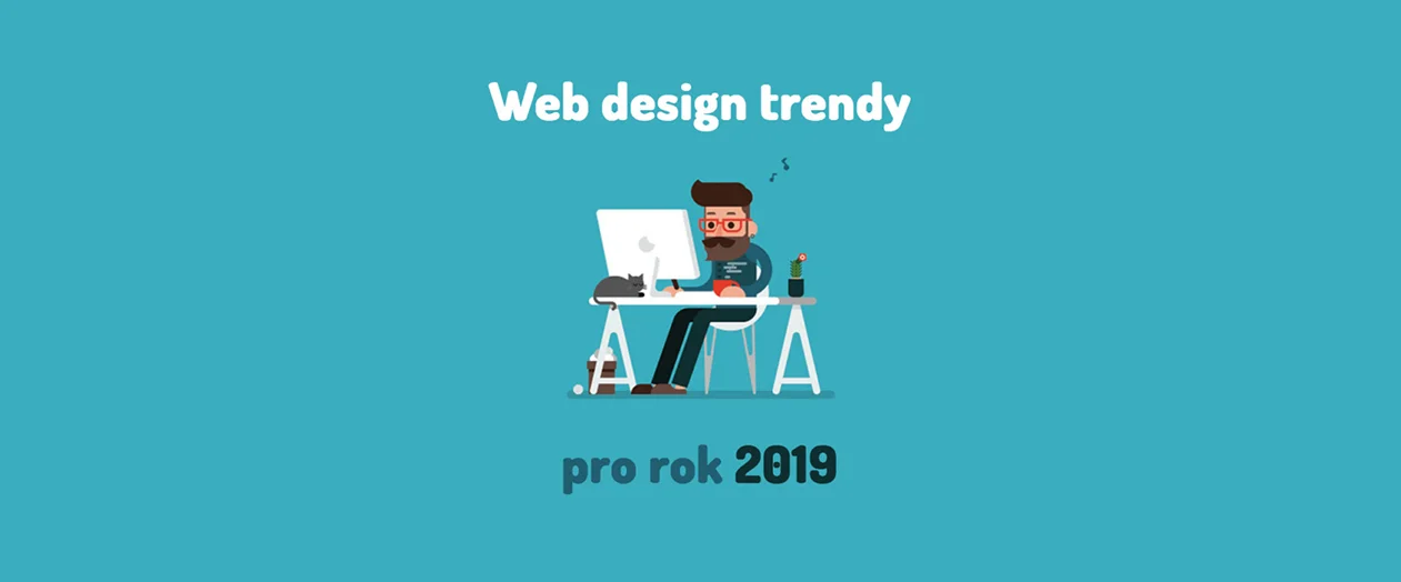 web design trendy pro rok 2019